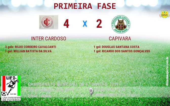 Resultado da partida