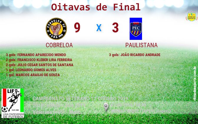 Resultado da partida