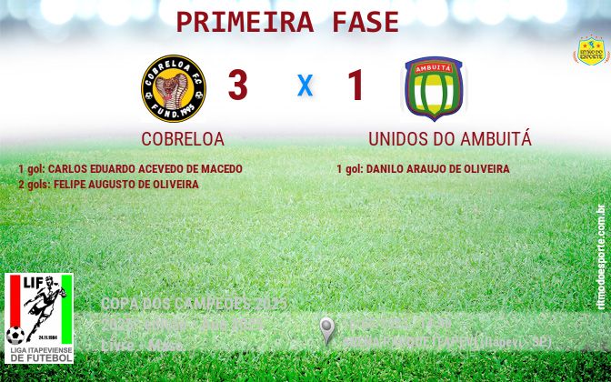 Resultado da partida